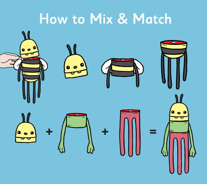 Clump-O-Lumps: How to mix & match