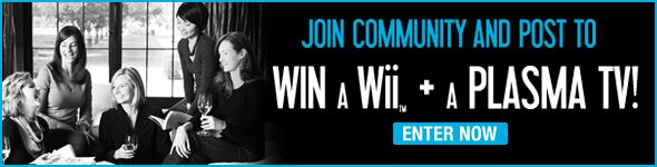 Join any group in Community to Win a Wii!